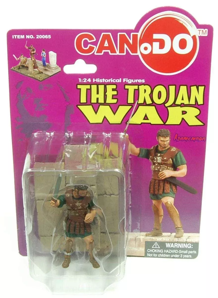 Toynk 1:24 Scale Trojan War Figure Agamemnon Multi-colored