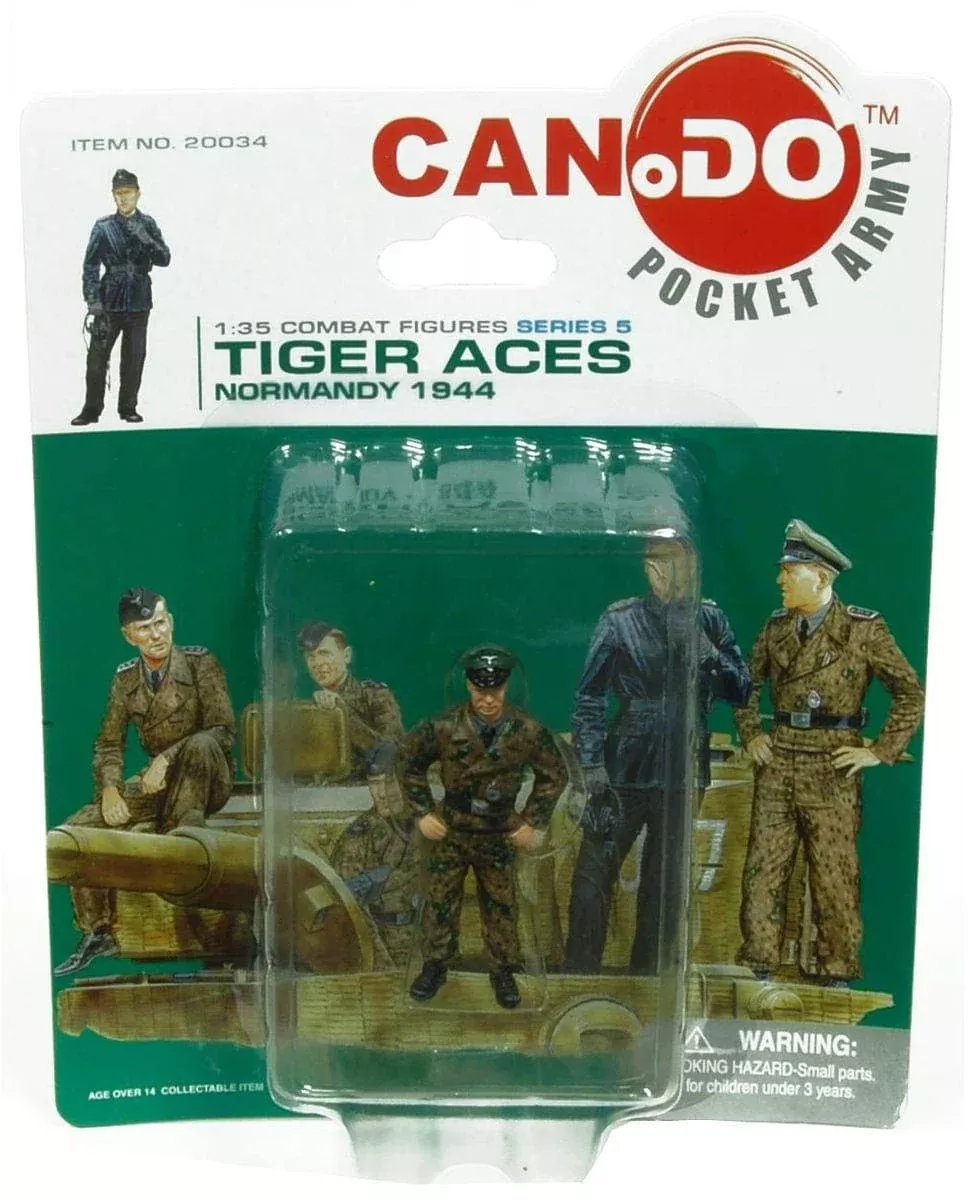 Toynk 1:35 Combat Figure Series 5 Tiger Aces Normandy 1944 Multi