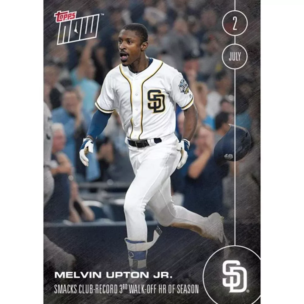 Toynk Topps NOW Trading Card #205 Melvin Upton Jr. San Diego Padres Multi