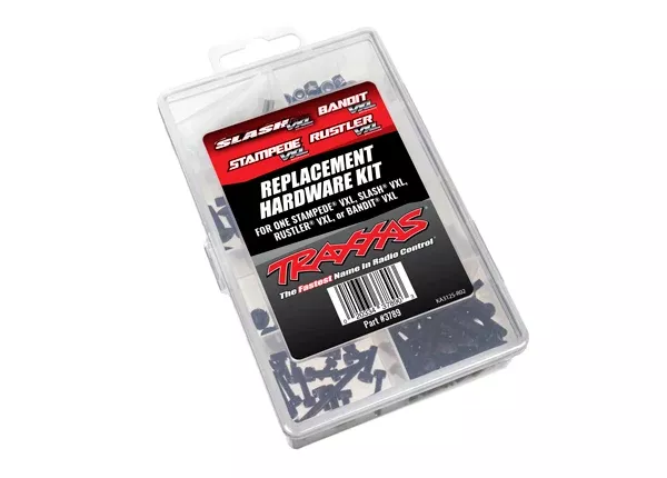 Traxxas 3789 Complete Hardware Kit fits VXL: Slash, Bandit, Stampede, Rustler