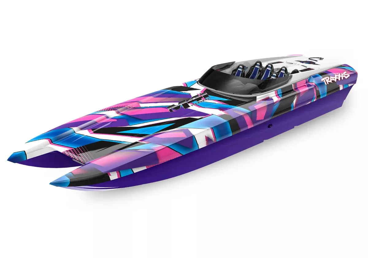 Traxxas 57046-4 DCB M41Widebody Catamaran Electric Boat Purple