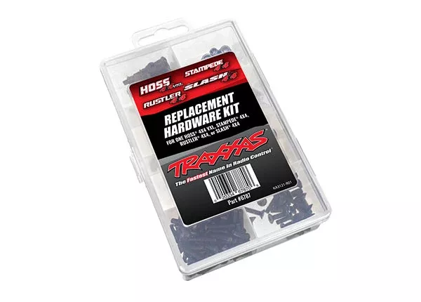 Traxxas 6787 Complete Hardware Kit fits 4x4: Hoss, Slash, Stampede, Rustler