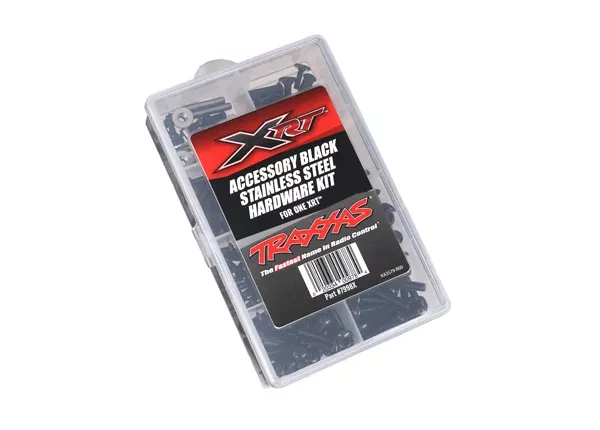 Traxxas 7998X Complete Black Stainless Steel Hardware Kit fits XRT