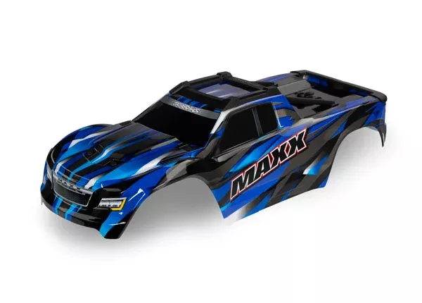 Traxxas 8918A Blue Painted Body for Maxx V2 (352mm Wheelbase)
