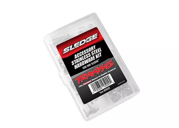 Traxxas 9592X Complete Stainless Steel Hardware Kit fits Sledge