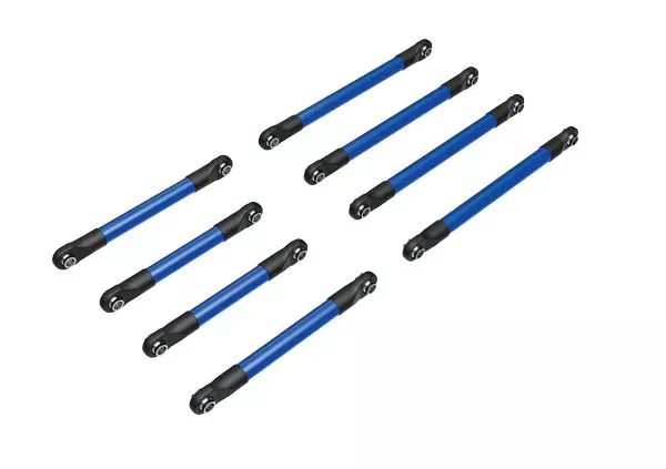 Traxxas 9749 Blue Aluminum Suspension Link Set for TRX-4M
