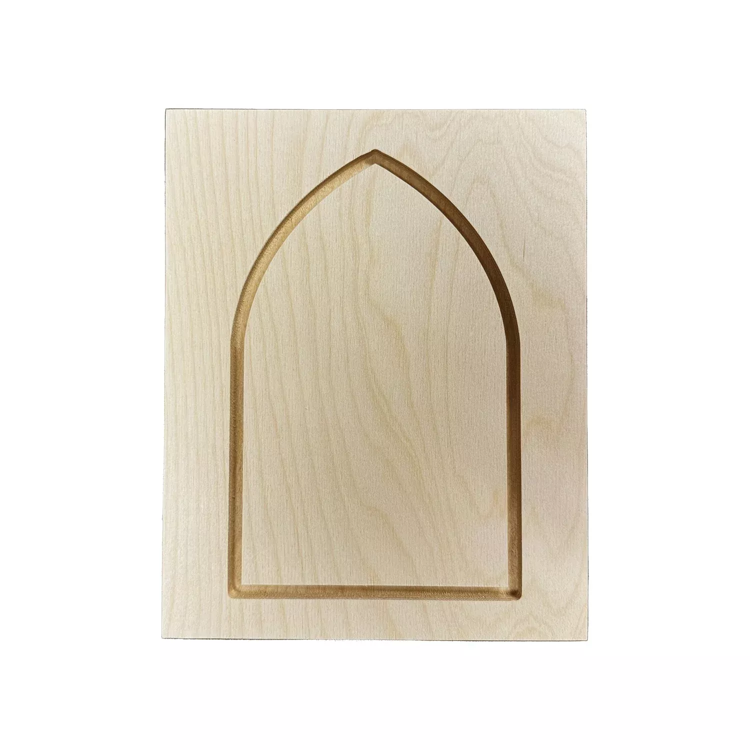 Trekell Framed Arch Floater Panel - Wooden Painting Canvas + Frame