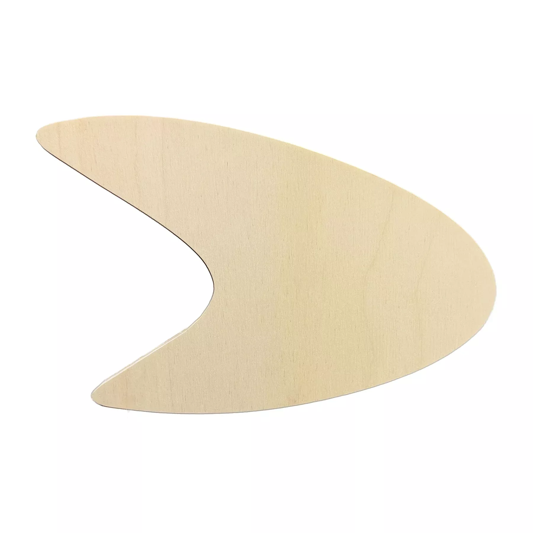 Trekell Retro Boomerang Panel - Wooden Painting Canvas