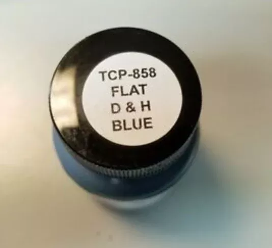 Tru-Color 858 Brushable Flat D&H Blue 1 oz. Acrylic Model Paint