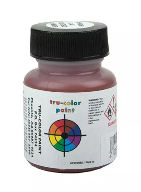 Tru-Color 867 Brushable Flat Flattened Umber 1 oz. Solvent Based Acrylic Model Paint