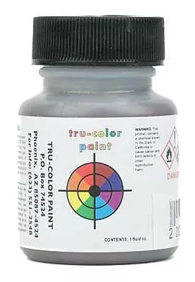 Tru-Color 878 Brushable Flat Brown Leather 1 oz. Acrylic Model Paint