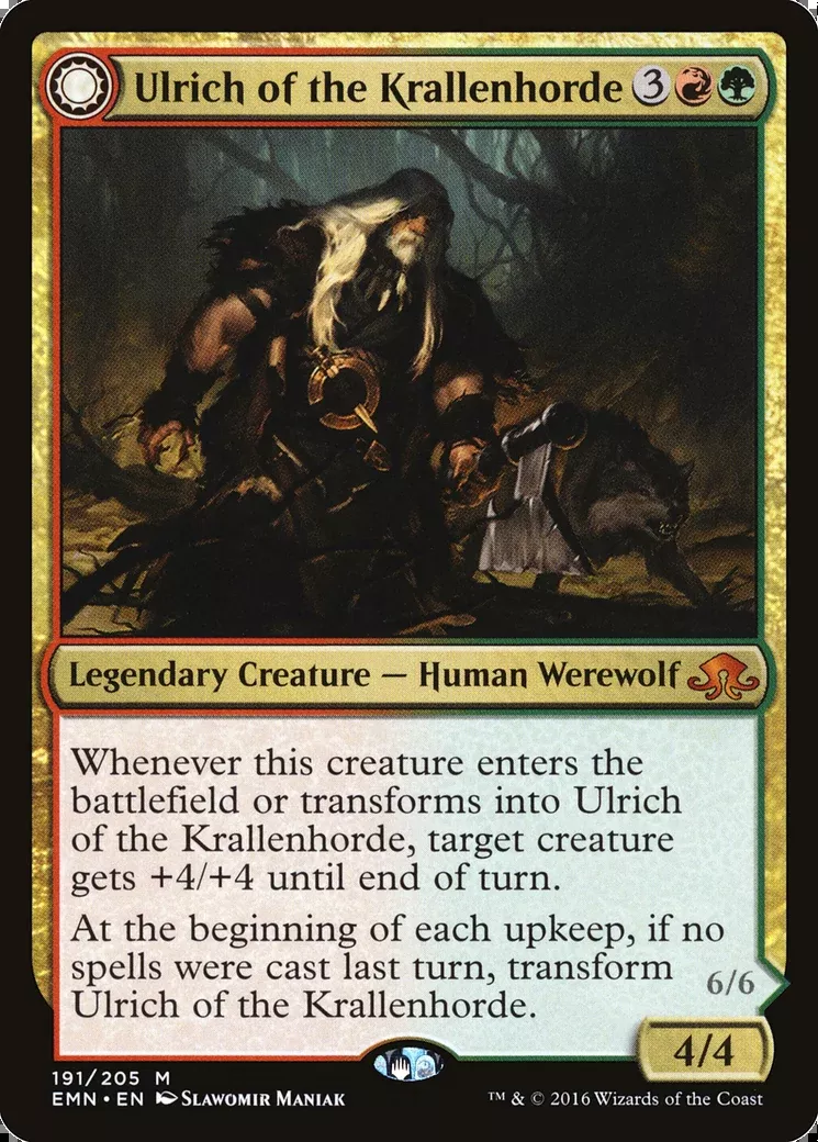 Ulrich of the Krallenhorde (EMN-191) [Eldritch Moon] Foil