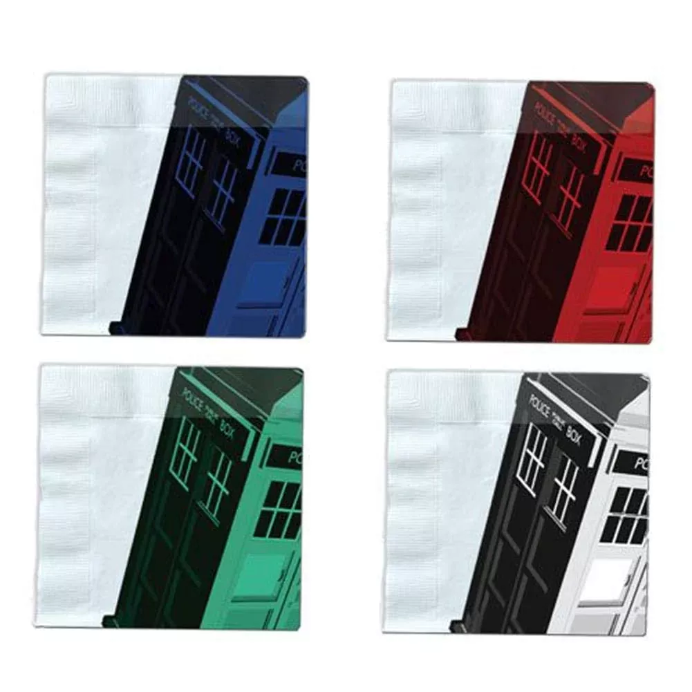 Underground Toys Doctor Who TARDIS Napkin Set of 20, Blue
