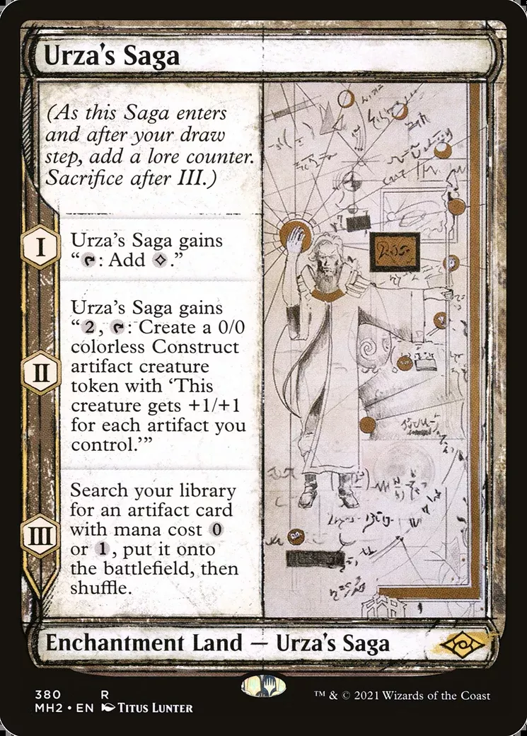 Urza's Saga (Showcase) (MH2-380) [Modern Horizons 2] Foil