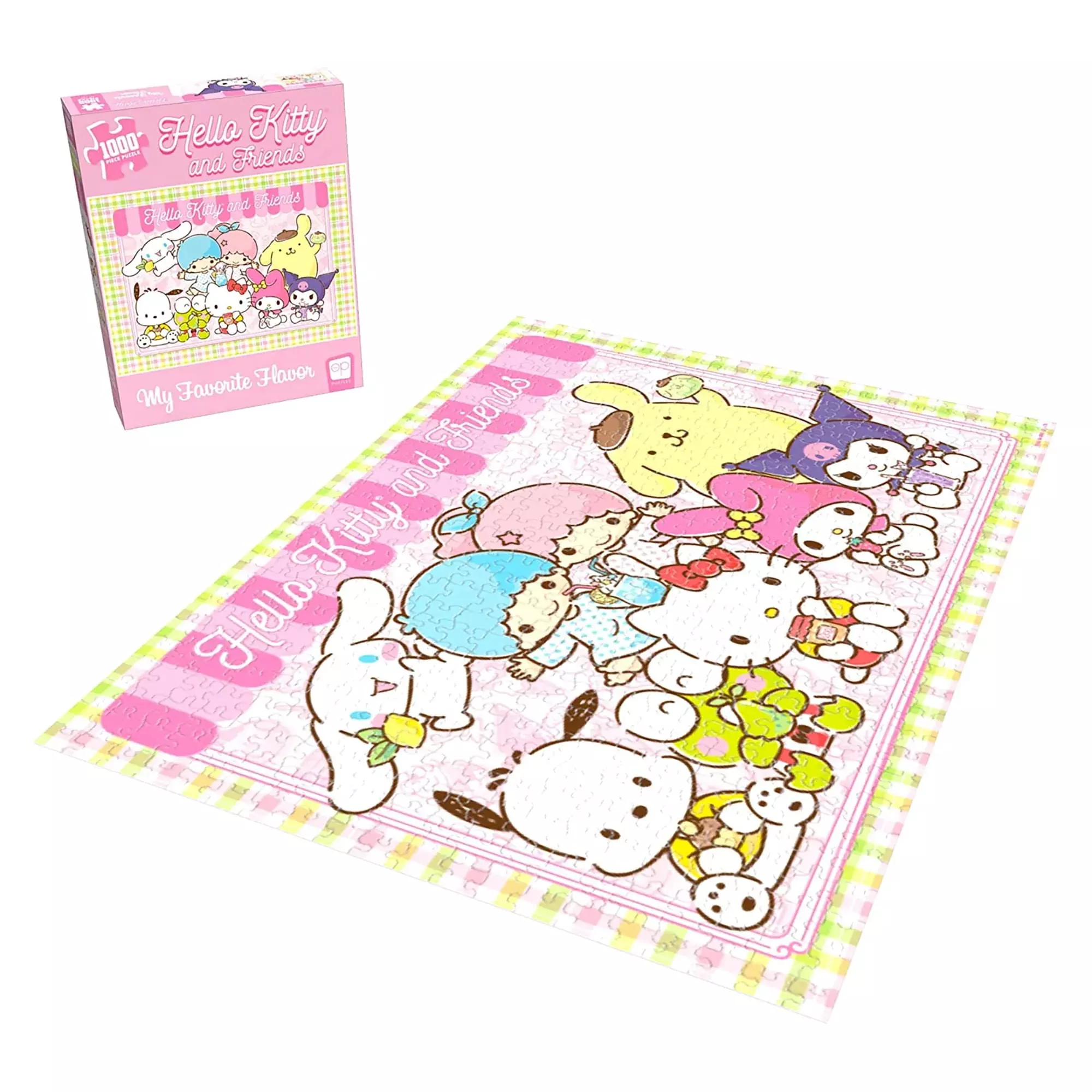 USAOPOLY Hello Kitty Jigsaw Puzzle 1000 Pieces 19x27 Multicolor