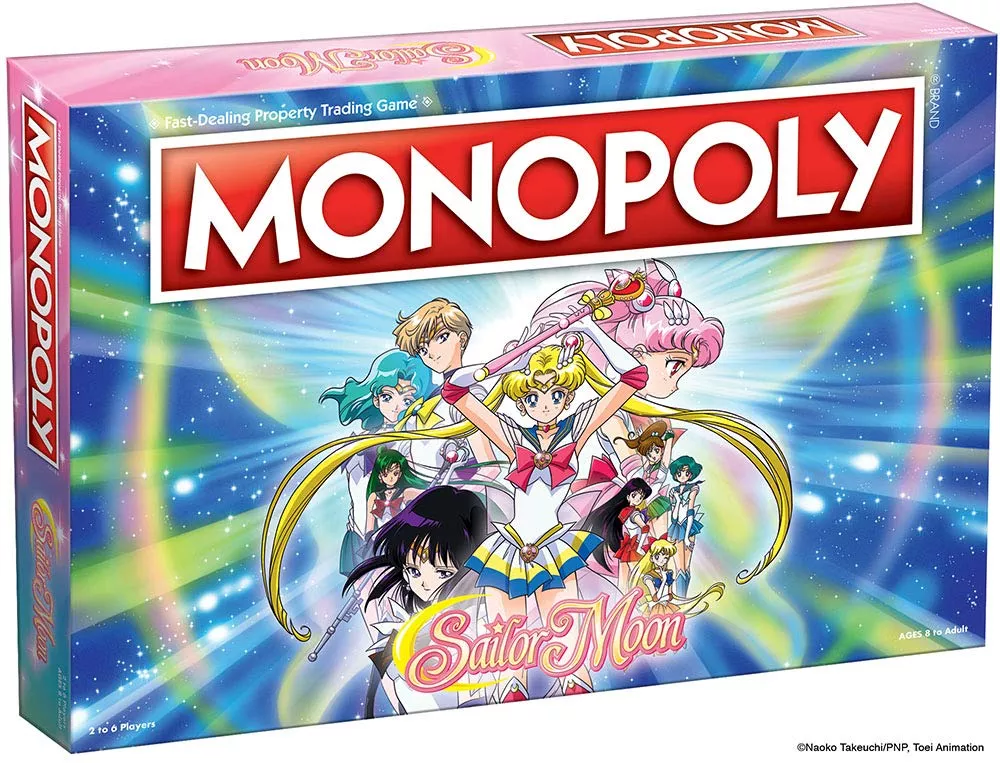 USAOPOLY MONOPOLY Sailor Moon Edition Board Game Multi-colored One Size