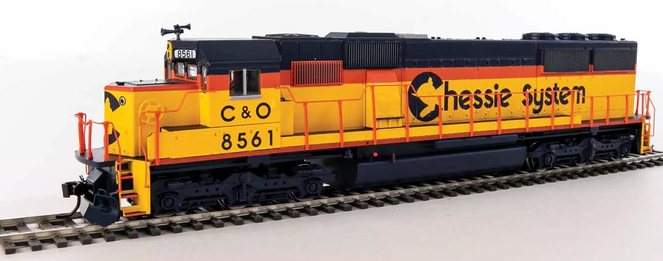 Walthers 910-20363 HO EMD SD50 Diesel Chessie System C&O 8561 DCC and LokSound
