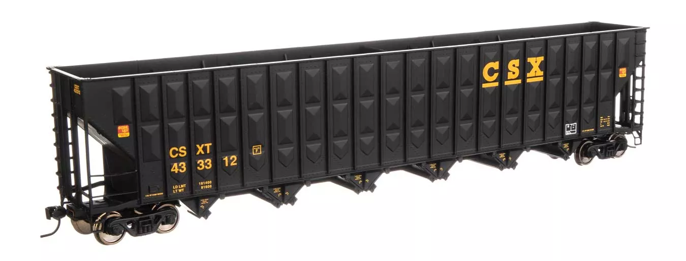 Walthers 910-6758 HO Scale Greenville 7,000 Cu Ft Woodchip Hopper CSXT 433448