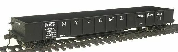 Walthers Gold Line 932-7467 HO Scale 46' USRA Gondola NKP 76017 - NOS