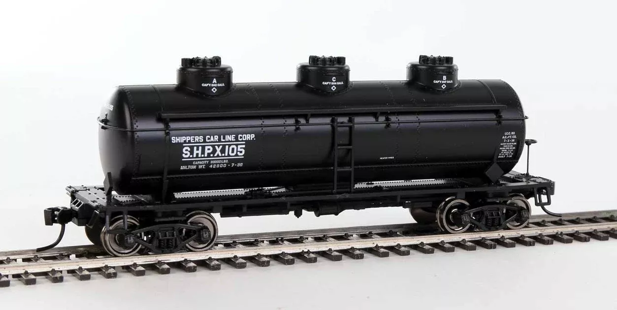 Walthers Mainline 910-1137 HO Scale 3 Dome Tank Car SHPX 105