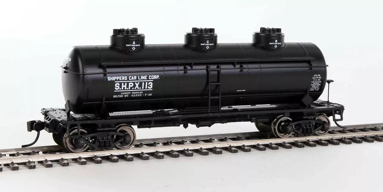 Walthers Mainline 910-1139 HO Scale 3 Dome Tank Car SHPX 113