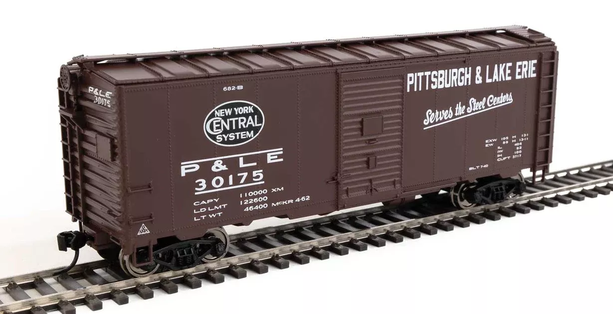 Walthers Mainline 910-2736 HO 40' AAR Modified 1937 Boxcar NYC/P&LE 30175