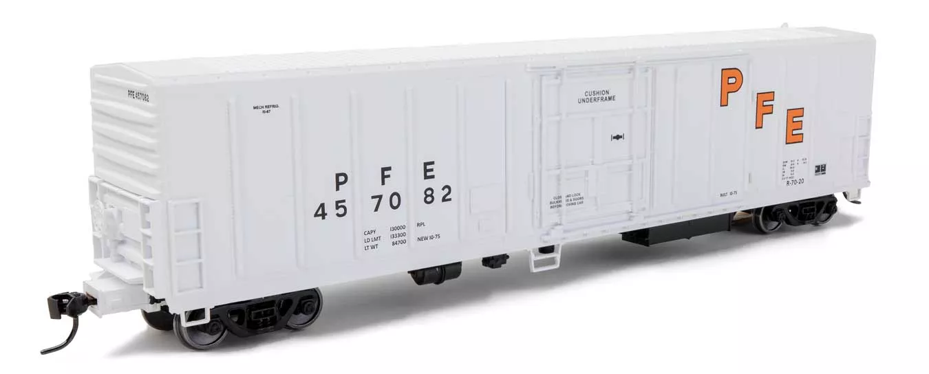 Walthers Mainline 910-3985 HO Scale 57' Mechanical Reefer Pacific Fruit Exress PFE 4567082