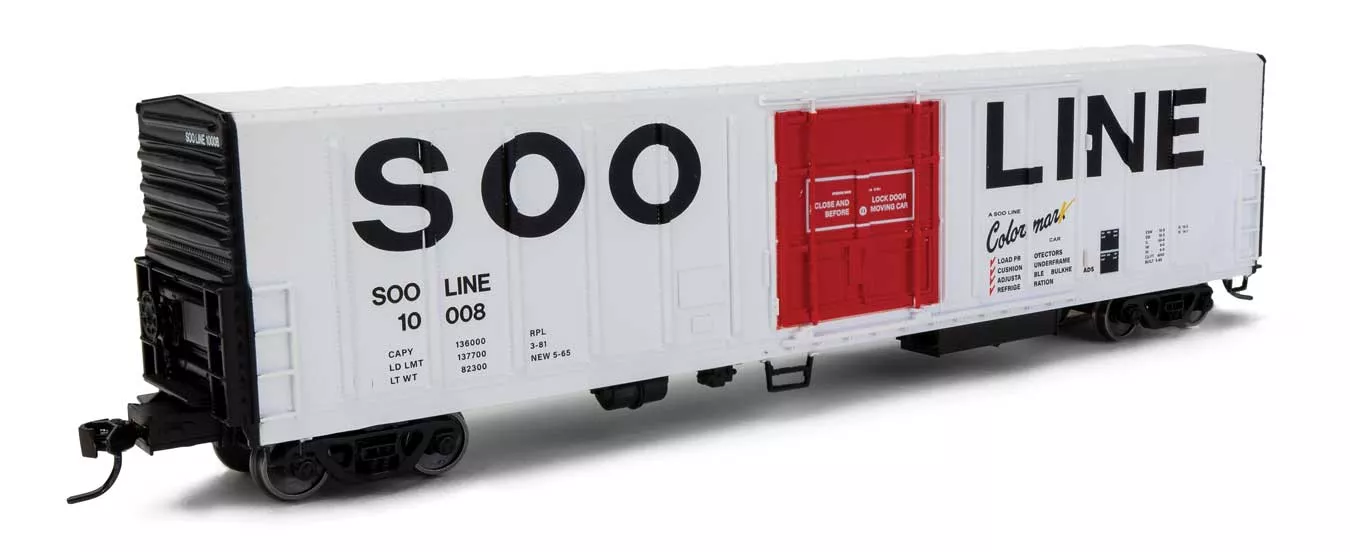 Walthers Mainline 910-3990 HO Scale 57' Mechanical Reefer SOO Line 10008