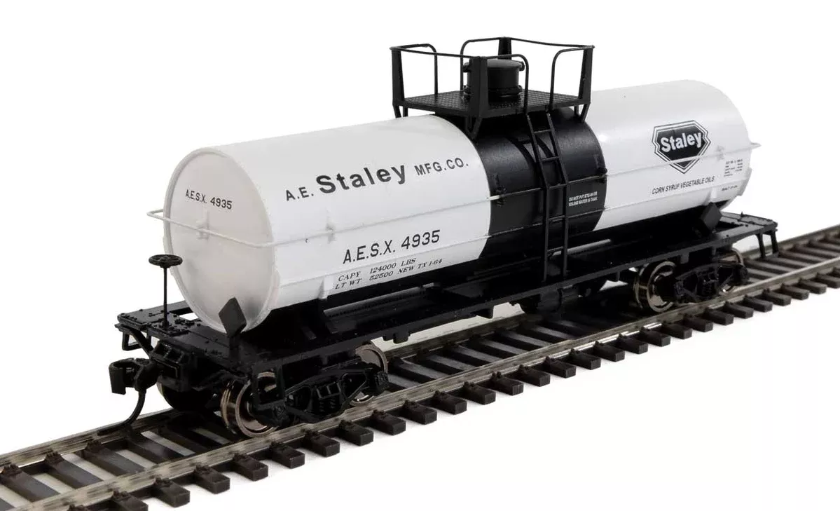 Walthers Mainline 910-48016 HO Scale 36' Chemical Tank Car AE Staley AESX 4935