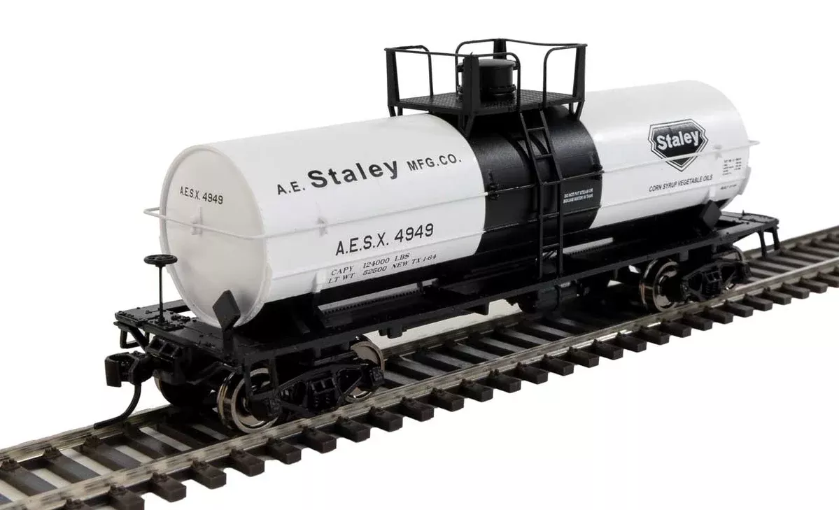 Walthers Mainline 910-48017 HO Scale 36' Chemical Tank Car AE Staley AESX 4949