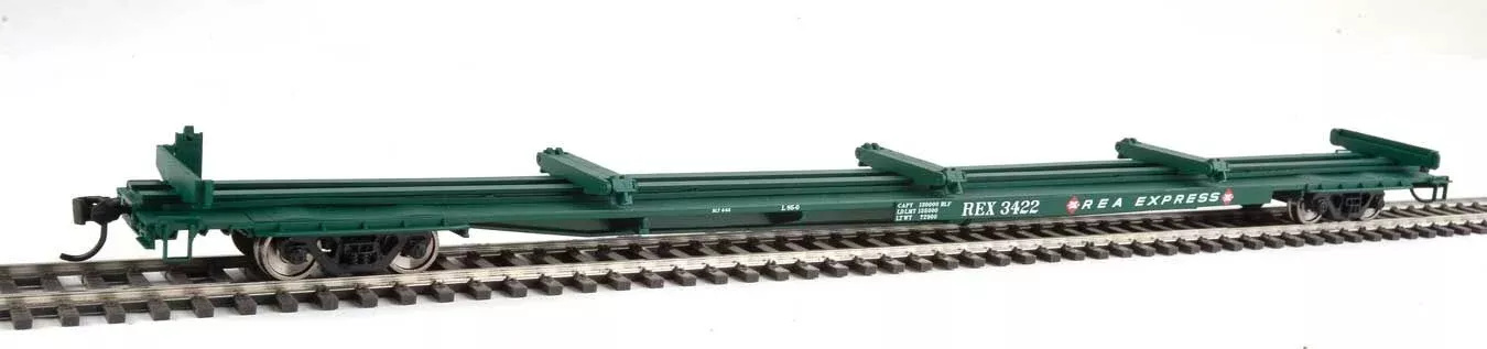 Walthers Mainline 910-5529 HO Scale G85 85' Flatcar Railway Express REA 3422