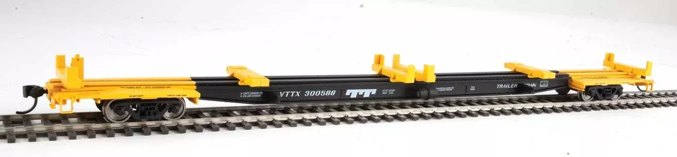 Walthers Mainline 910-5546 HO Scale G85 85' Flatcar Trailer Train VTTX 300588
