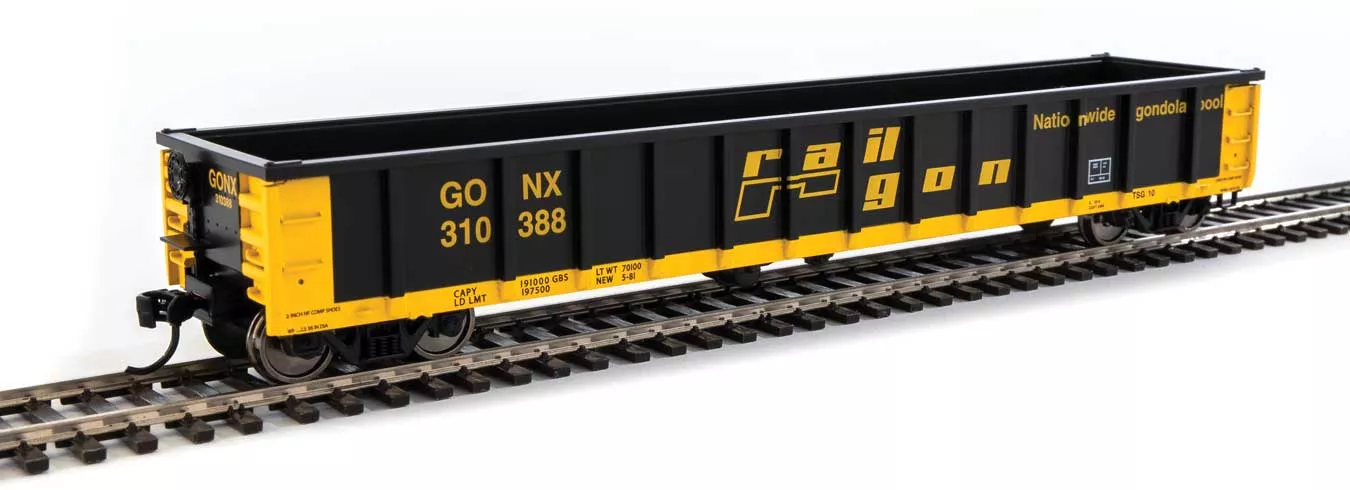 Walthers MainLine 910-6305 53' Gondola Railgon GONX 310388