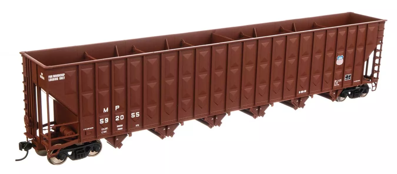 Walthers Mainline 910-6789 HO Scale Greenville 7,000 Cu Ft Woodchip Hopper Union Pacific MP 592178