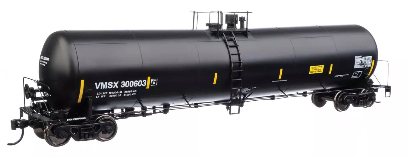 Walthers Proto 920-100649 55' Trinity 30,145-Gal Tank Car Valero VMSX 300603