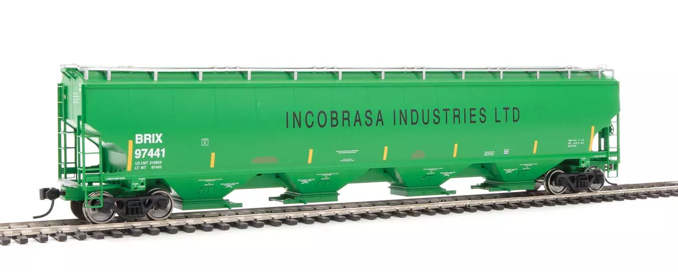 Walthers Proto 920-105855 HO Scale 67' Trinity 6351 4 Bay Hopper Incobrasa Industries BRIX 97441