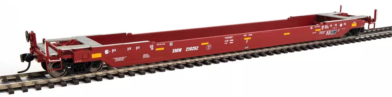 Walthers Proto 920-109041 HO Scale Rebuilt 53' Well Car St. Mary's West SMW 210252