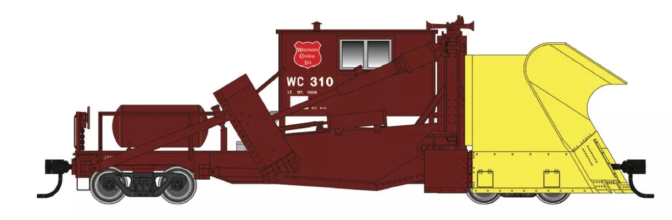 Walthers Proto 920-110132 Jordan Spreader Wisconsin Central WC 310