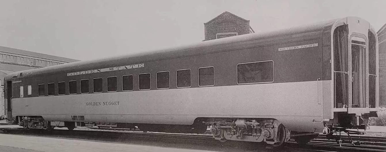 Walthers Proto 920-18912 HO Scale PS 83-C-2 Coach Stainless Southern Pacific Golden State SP 2399
