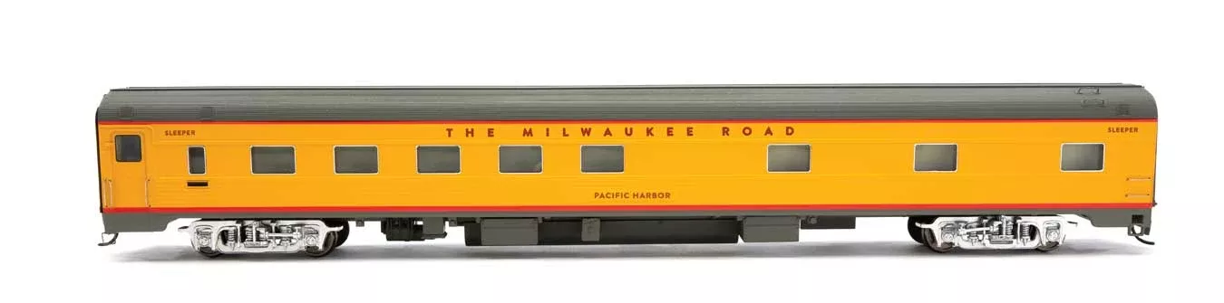 Walthers Proto 920-18970 HO Scale Budd 10-6 Sleeper Milwaukee Road Pacific Harbor