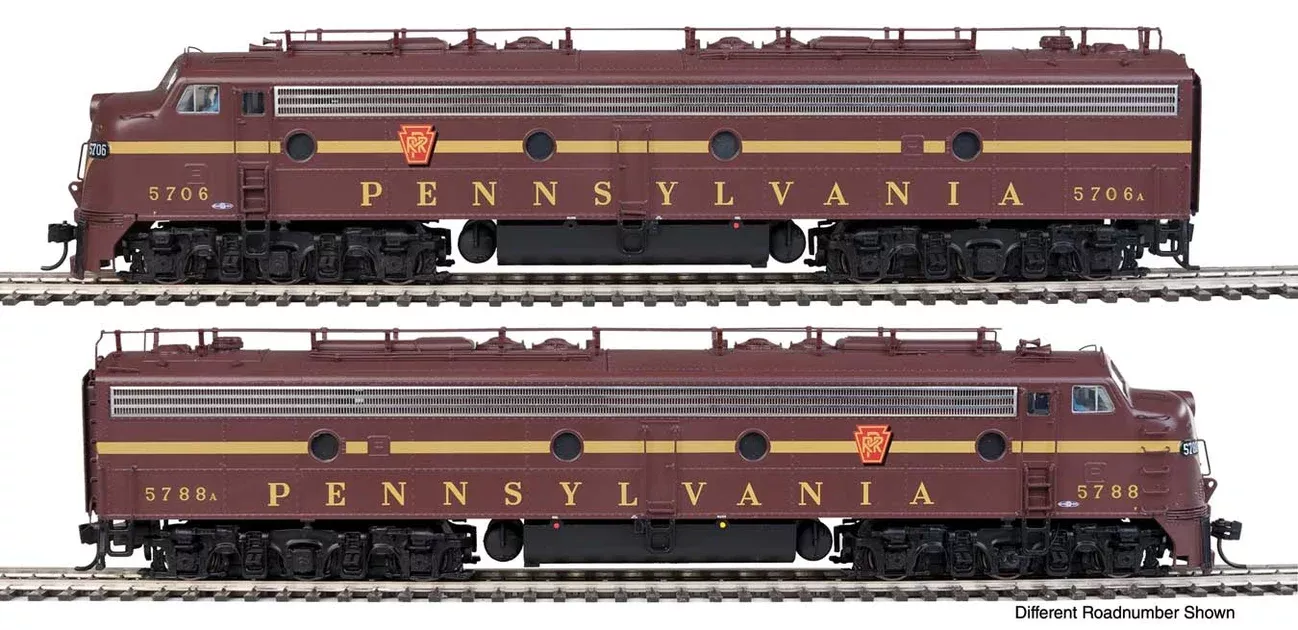 Walthers Proto 920-49901 HO Scale EMD E8A-A Diesel Pennsylvania (EP-22 Single Stripe) PRR 5761A/5769