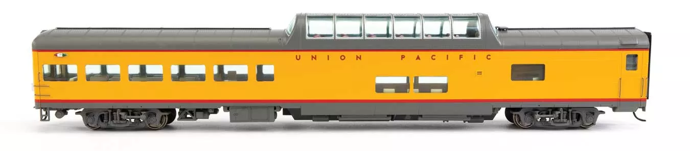 Walthers Proto 920-9236 HO Scale 85' ACF Dome Lounge Union Pacific UP City of Los Angeles (Lights)