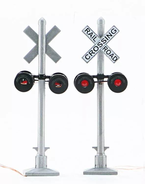 Walthers SceneMaster 949-4333 HO Scale Grade Crossing Flashers 1 Pair