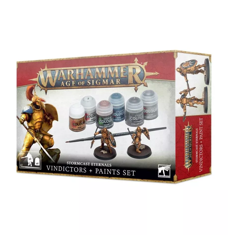 Warhammer Age of Sigmar (60-10) Stormcast + Paint Set