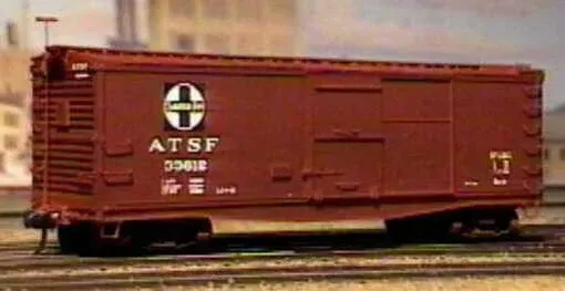 Westerfield Models 7861 HO Scale Santa Fe BX-0/5 Boxcar Murphy Resin Kit- NOS