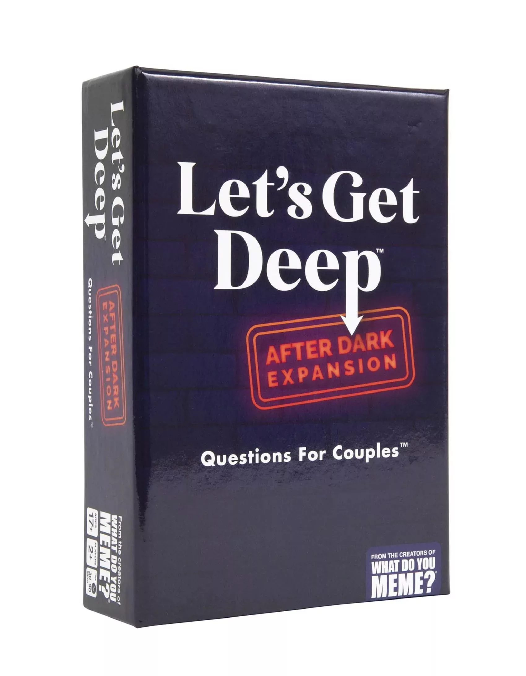 WHAT DO YOU MEME? Let's Get Deep After Dark Expansion Pack - 150 Cards