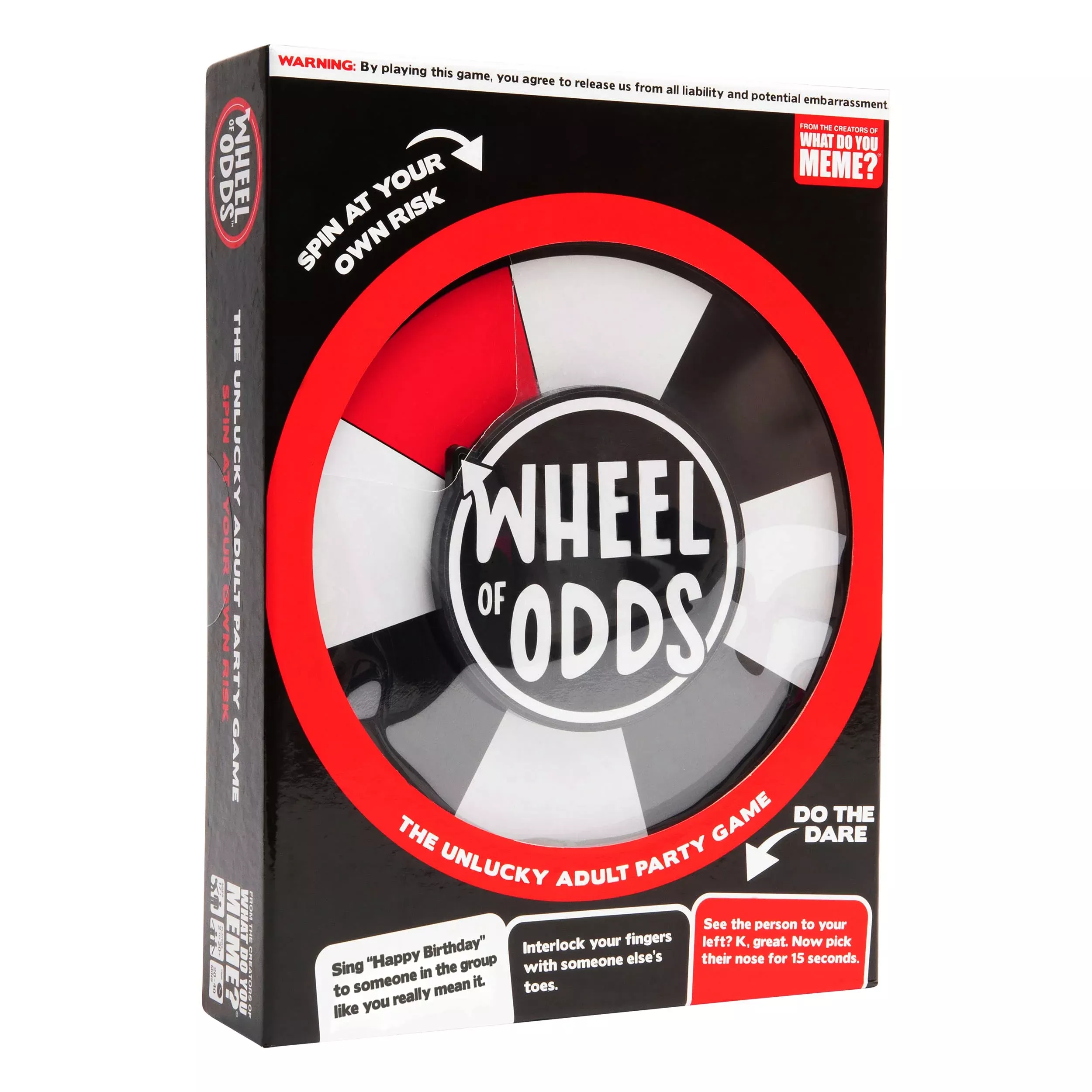 What Do You Meme? Wheel Of Odds - The Truth Or Dare Party Game - For C