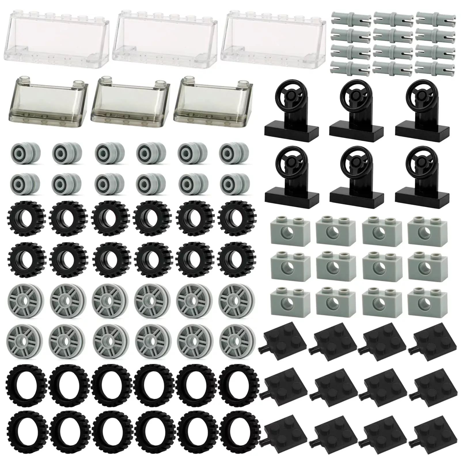 Wheels And Axles Sets Tires, 102 Car Parts And Pieces, Windshield Stee