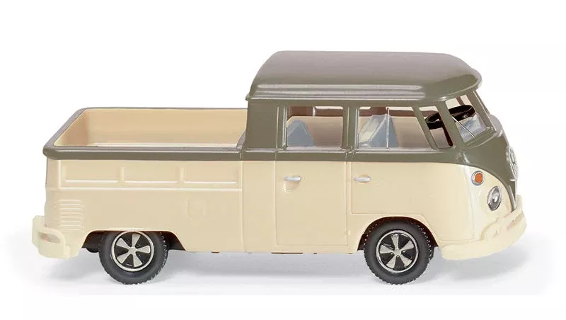 Wiking 078907 1/87 Scale Volkswagen T1 Double Cabin Pickup