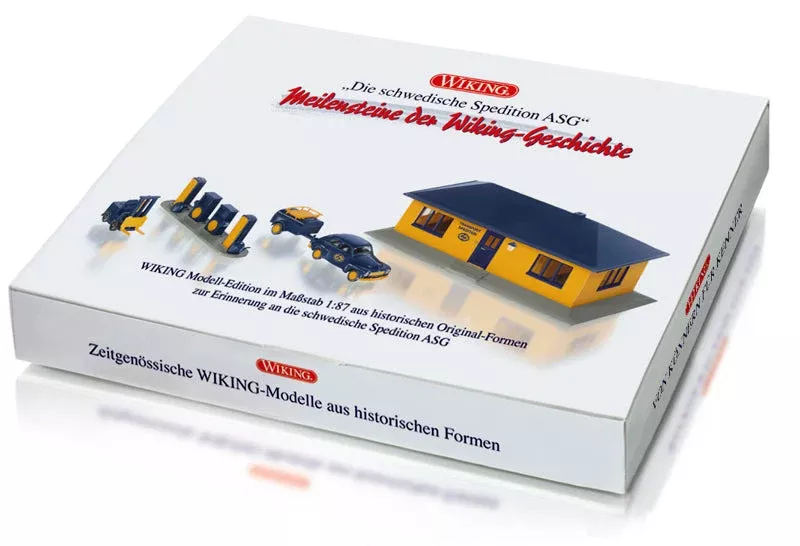 Wiking 099094 1/87 Scale ASG - Gas Station Set Includes: Country House